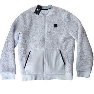 NWT Under Armour Fuzzy Fleece Zip Jacket
